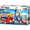 Stavebnica Sluban Hasiči M38-B0967 Veľké požiarne vozidlo z delom a pojazdným robotom (M38-B0967)