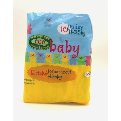 Eco Baby Junior plienky 11-25 kg 10 ks od 1,81 € - Heureka.sk