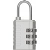Číselný zámok na batožinu Beagles - strieborný
