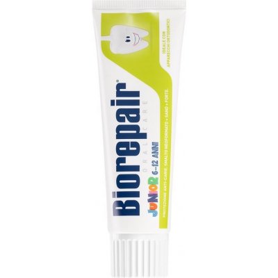 Biorepair Junior 6-12 detská zubná pasta Mint 75 ml