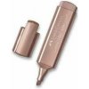 Zvýrazňovač Faber-Castell 154626 Textliner 46 Metallic metalický ružový