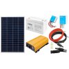 Fotovoltaická súprava pre záhradu, karavan, menič 2000W, panely, 110Ah batéria