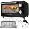 Mini rúra Esperanza Calzone 10 l 900 W čierna