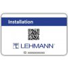 LEHMANN Inštalačná karta Mifare pre elektronické zámky Lehmann