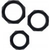 ToyJoy Sada krúžkov Power Halo C-Ring Set Black
