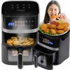 Air Fryer Beztuková fritéza 6L/1600W Dotykový panel 8 programov