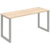 Hobis Pracovný stôl UNI O, 160x75,5x60 cm, agát/sivá