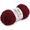Pletacia priadza Merino hrčky 100 g bordó 1ks