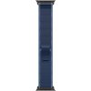 Apple Watch 49 mm modrý Trailový ťah – M/L – vyhotovenie z čierneho titánu MG9R4ZM/A