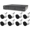 AVTECH Kamerový set - 1× DVR DGD1009AV, 8× 5MPX Bullet kamera DGC5105TS, 4× napájací zdroj (KSHDTV15)