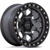 KMC Kmc Km550 Riot Sbl 9x17 5x127 ET-12 Anthracite W/Satin Black Lip 71.5