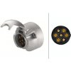 GNIAZDO PRZYCZEPY 7-PIN 12V/24V METALOWE