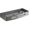 Gedy - SMART polica do sprchy, 300x45x128, gun metal 241781