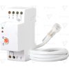 Tracon Súmrakový spínač s čidlom na DIN lištu 16A/230V 2-100lux IP20 ALK-BOX