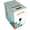 KELine kabel FTP, Cat5E, drôt, LSOH, Eca, s2, d1, a1, box 305m - šedá KE300S24LSOH-Dca-RLX