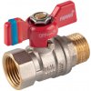 FERRO Guľový kohút, motýlik ŠM G1/2“ PN20 KFCM11