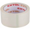 Extol Craft 8856322 | Páska lepiaca transparentná, PP/akryl, 48mm x 40m, hrúbka 0,046mm