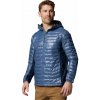Columbia Powder Pass Hybrid Hooded Jacket Pánska Turistická Bunda Farba: Dark Mountain, Collegiate Navy II, Veľkosť: M 2126101478
