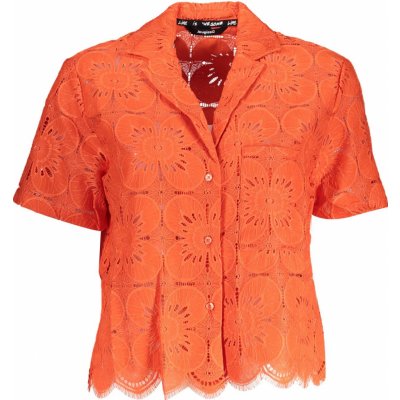 Desigual dámska košeľa 23SWCW09_3074 oranžová