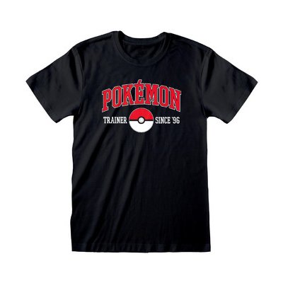 Pánské tričko Pokémon: Since 96 (2XL) černá bavlna