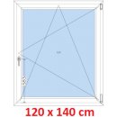 Soft Plastové okno 120x140 cm, otváravé a sklopné