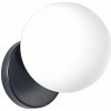 Toolight - Sklenená nástenná lampa APP949-1W Kinkiet, čierna, OSW-03209