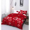 Obliečky Homa HEART&LOVE RED 7-dielna sada 140x200 cm Obliečky Homa HEART&LOVE RED 7-dielna sada 140x200 cm - 140x200 cm - 7 SET 2x vankúš 2x malý vankúš 2x prikrývka 1x plachta