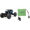 CONQUEROR 4x4 - 2,4Ghz - 1/18 - malý crawler - modrý + Náhradný akumulátor 2000mAh