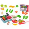 FunPlay FP-5282 Detský drez na umývanie riadu s príslušenstvom 21 ks