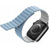 Uniq Revix Reversible Magnetic remienok na Apple Watch 49/45/44/42 mm biely/modrý UNIQ-45MM-REVWHTBLU