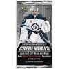 Hokejové karty Upper Deck 2024/2025 Credentials Hockey Hobby Booster pack