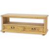 Bývaj s nami SK, Rustik televízny stolík RV701, jasný vosk masív