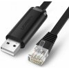 Ugreen USB To RJ-45 Console Cable Black 1,5 m 50773