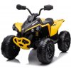 mamido Detská elektrická štvorkolka Can-Am Renegade 180W 4x4 žltá