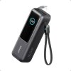 Anker Power Bank 25K, 165W, Built-In USB-C and Retractable Cable Black (A1695H11)