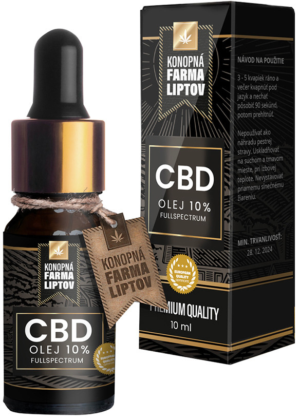 CBD olej 10% 10 ml od 55,7 € - Heureka.sk