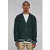 Urban Classics Pánsky pulover sSporty Boxy Cardigan Farba: bottlegreen, Veľkosť: XXL