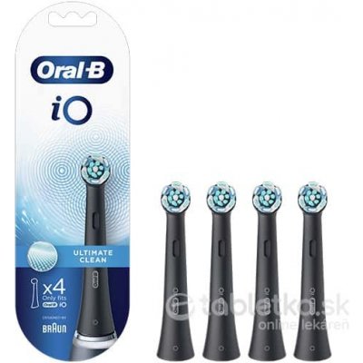 Oral-B iO Ultimate Clean Black náhradné hlavice 4ks
