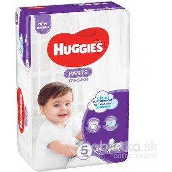 Huggies Pants Jumbo 5 12-17 kg 34 ks