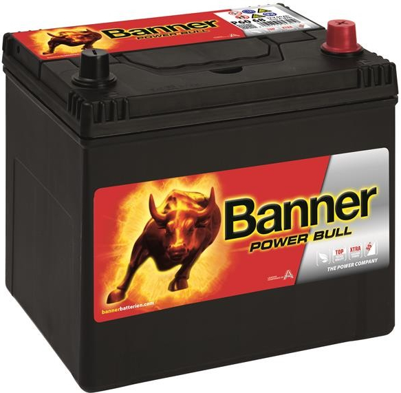 Banner P4025 Power Bull 12V 40Ah 330A Autobatterie, Starterbatterie, Boot, Batterien für