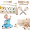 DETSKÉ DREVENÉ HUOBNÉ NÁSTROJE 8v1 MUZIKÁLNA SÚPRAVA PRE DETI MONTESSORI