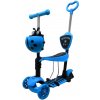 R-Sport Detská trojkolesová kolobežka 5v1 s LED kolieskami H3 Blue