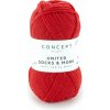 UNITED SOCKS & MORE Katia Farby UNITED SOCKS & MORE: 4 červená