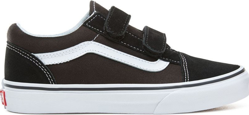 Vans Youth Old Skool V Shoes Black-true White