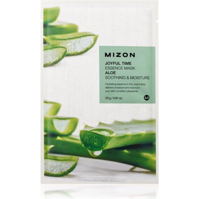 Mizon Joyful Time Aloe plátenná maska s hydratačným a vyhladzujúcim účinkom 23 g