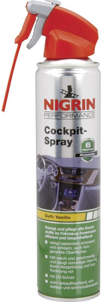 Nigrin Cockpit spray Vanilka 400 ml od 5,5 € - Heureka.sk