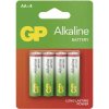 Alkalická batéria GP Alkaline LR6 (AA), 4 ks 4ks B04214