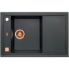 Alveus FORMIC 30 kuchynský granitový drez so sifónom spodná montáž Twilight+prepad copper 1108031ST+copper
