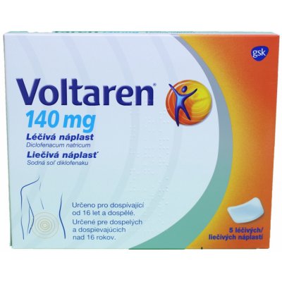 Voltaren 140 mg liečivá náplasť od 13,84 € - Heureka.sk