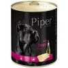 PIPER s hovädzími držkami, konzerva pre psov 800g